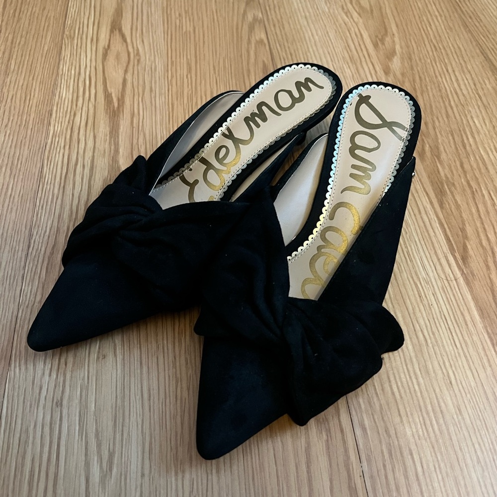Sam Edelman Suede Kitten Heels